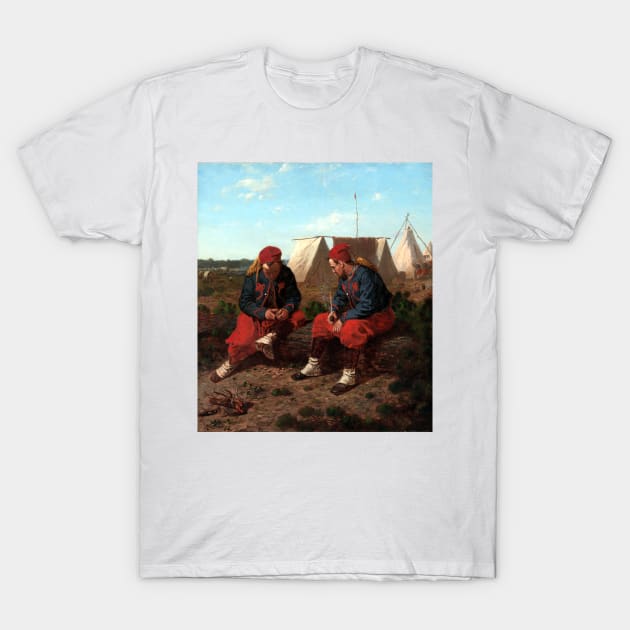 Winslow Homer The Brierwood Pipe T-Shirt by pdpress